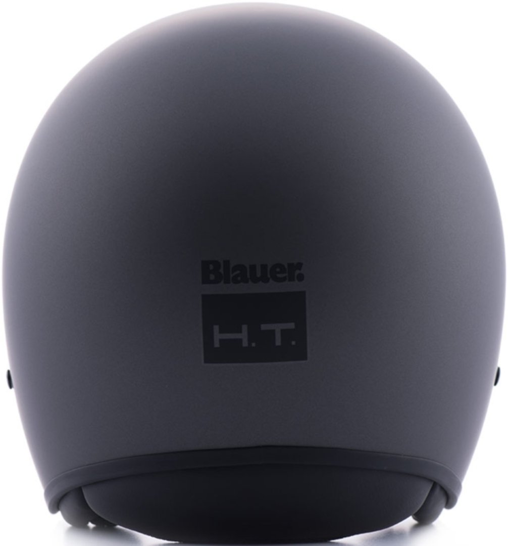Blauer Pilot 1.1 Monochrome Titan Matte Jet Helmet