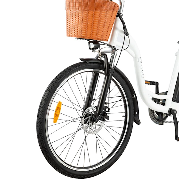 DYU C6 Electric Bike for Adults - 350W Powerful Motor, 36V 12.5Ah